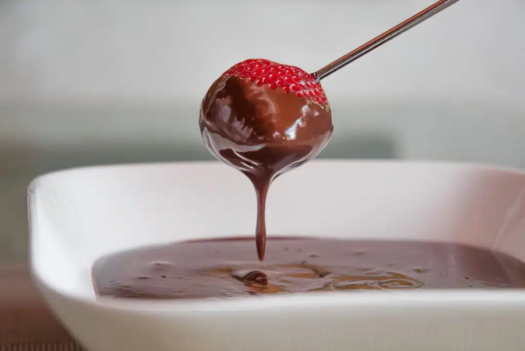 Frases para vender fresas con chocolate