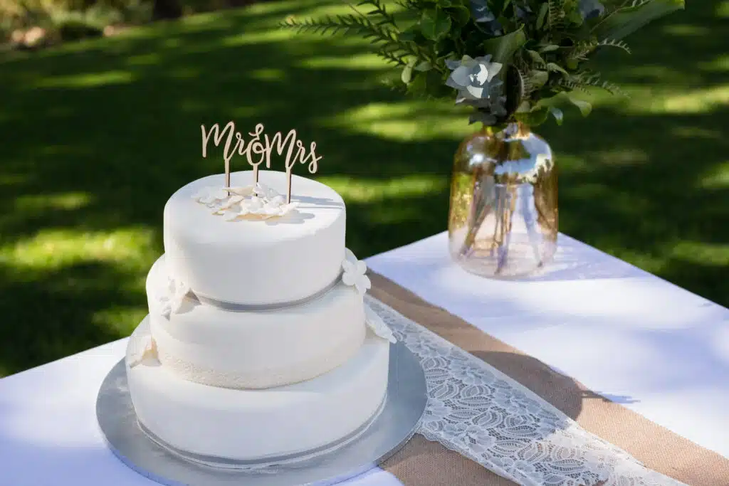 Frases para vender pasteles de boda